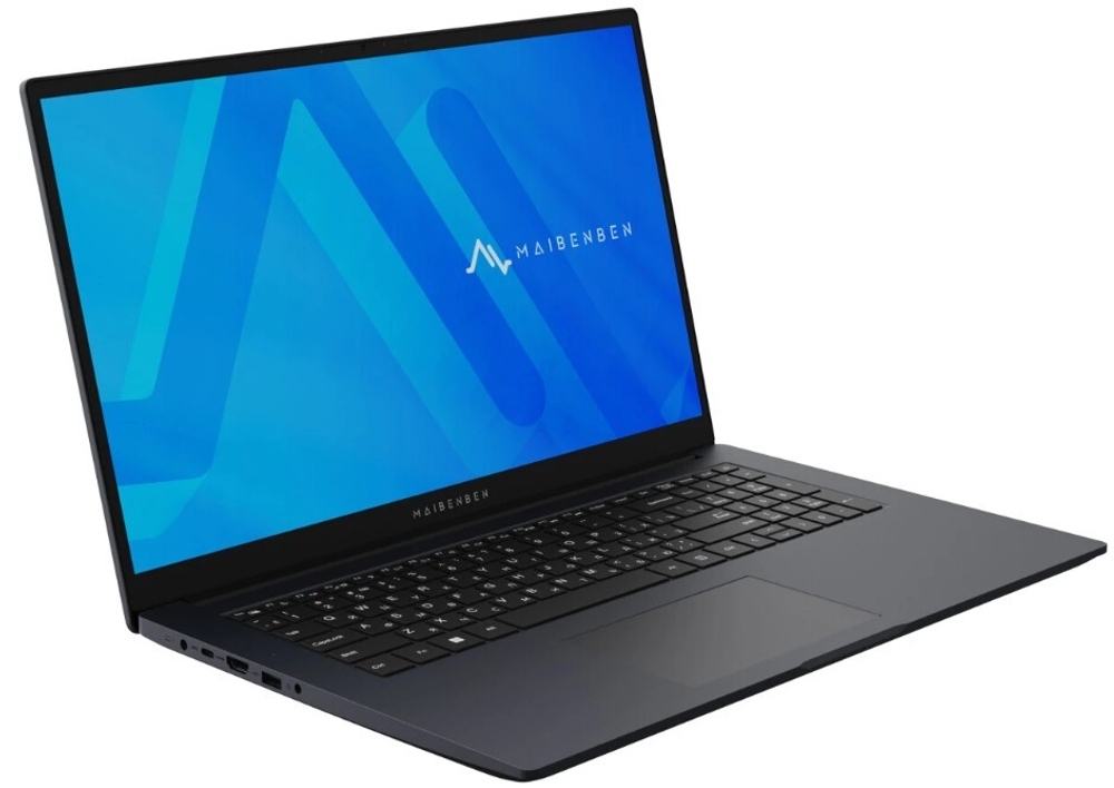 Ноутбук  Maibenben Medio M17A 17.3 ", Ryzen 3, 8 Гб RAM, 512 Гб SSD, Radeon Vega, Синий