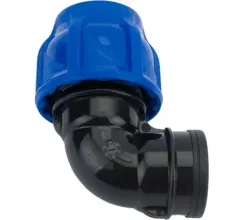 Колено TEBO обжим ВР 25*3/4" для ПНД 11388