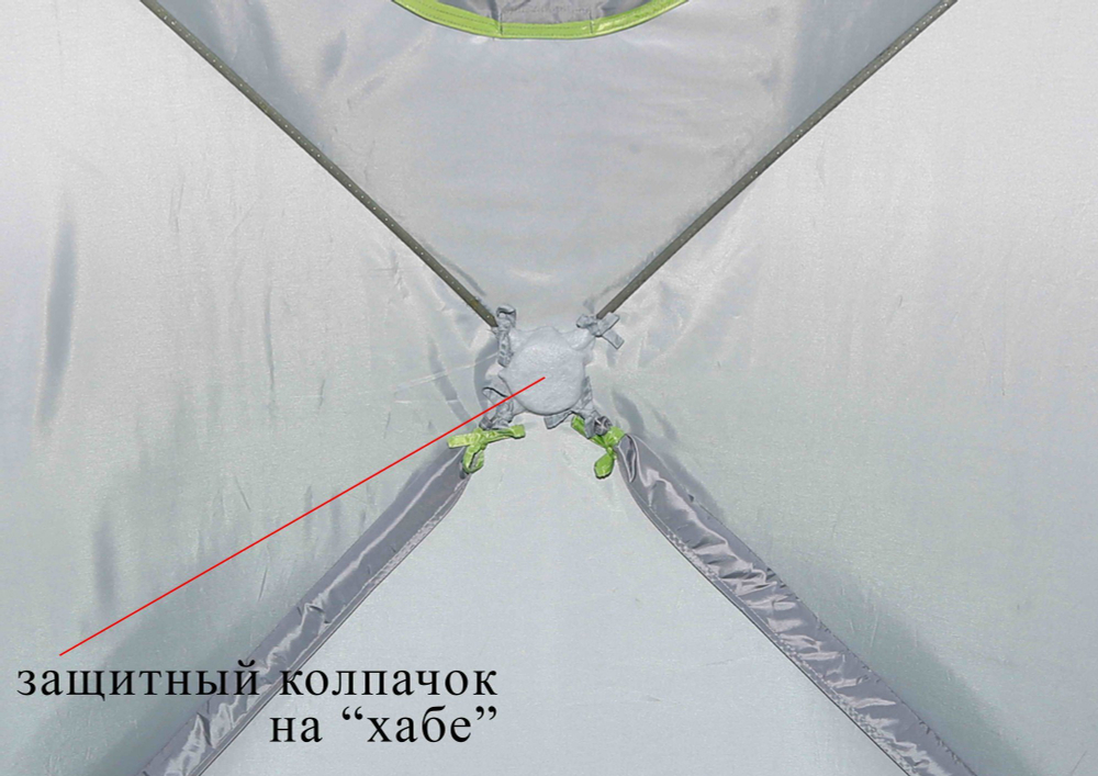 Утепленная зимняя палатка Лотос куб 3 Компакт Термо