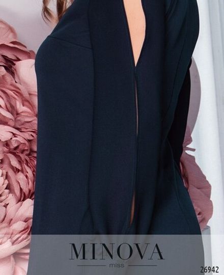 Платье 3108-1-темно-синий Minova Фото 2