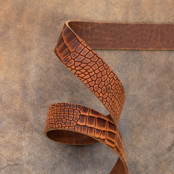 Ременная заготовка Tucson Cognac (3,3-3,5 мм), цв. Коричневый