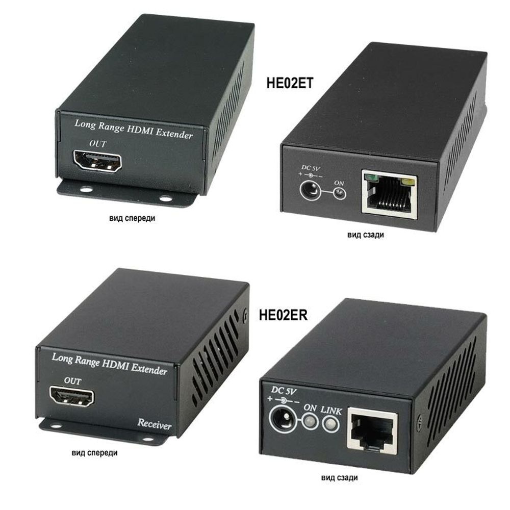 HE02E Комплект (передатчик HE02ET и приемник HE02ER)