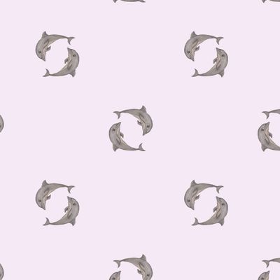 Дельфины Инь-Янь