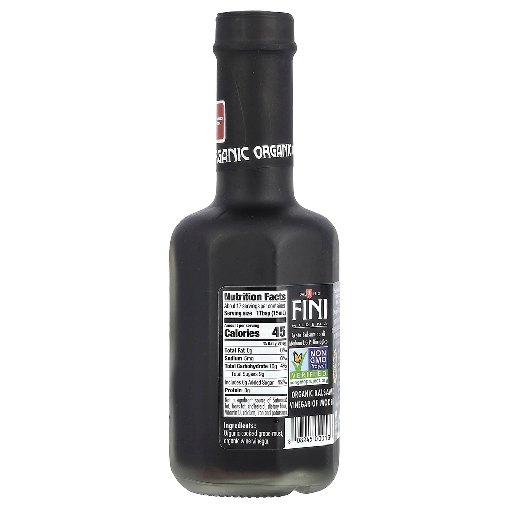 Fini Modena, Organic Balsamic Vinegar of Modena, 8.45 fl oz (250 ml)
