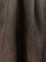 Ткань портьерная блэкаут лен двухсторонний коричневый артикул 327743