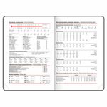 Ежедневник недатированный А5 (138х213 мм), BRAUBERG VISTA, под кожу, гибкий, 136 л., "Jazz", 112044