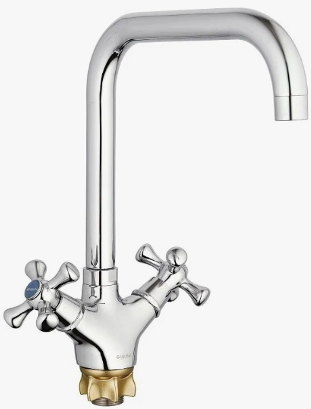 G-LAUF Смеситель для кухни KOE827/QML4-C827 на гайке высок. излив