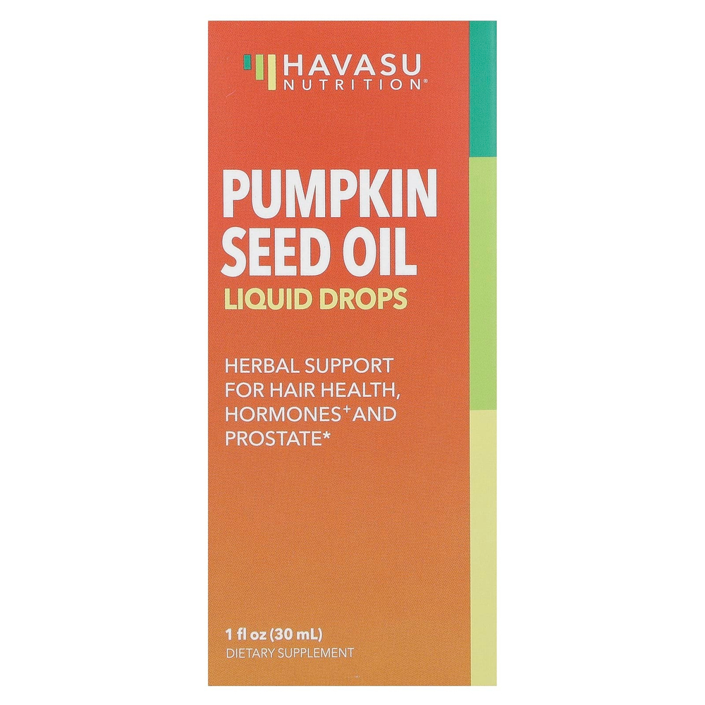 Havasu Nutrition, тыквенное масло, капли, 30 мл (1 жидк. унция)