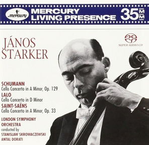 Janos Starker, London Symphony Orchestra, Antal Dorati, Stanislaw Skrowaczewski / Schumann, Lalo, Saint-Saens (SACD)