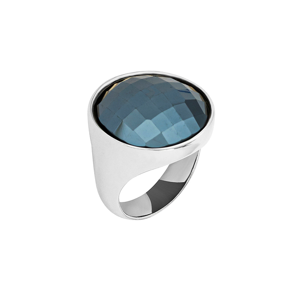 Кольцо Possebon Pearl Black Agate 19 мм K1155.4/19.0 BW/S