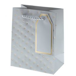 GAEM Пакет подарочный XS (бумага 210г/м2, блок 12шт), L12 W7 H15 см, 4в.