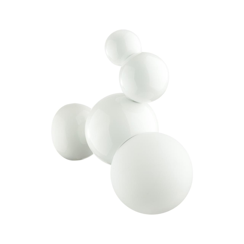 6565/1W MODERNI LN26 178 белый/белый матовый/металл/стекло Бра E27 1*40W 220V BLASEN