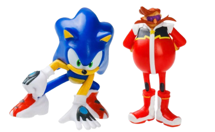 Набор фигурок Sonic Prime Sonic the Hedgehog Соник и Доктор Эггман (Вид 5)