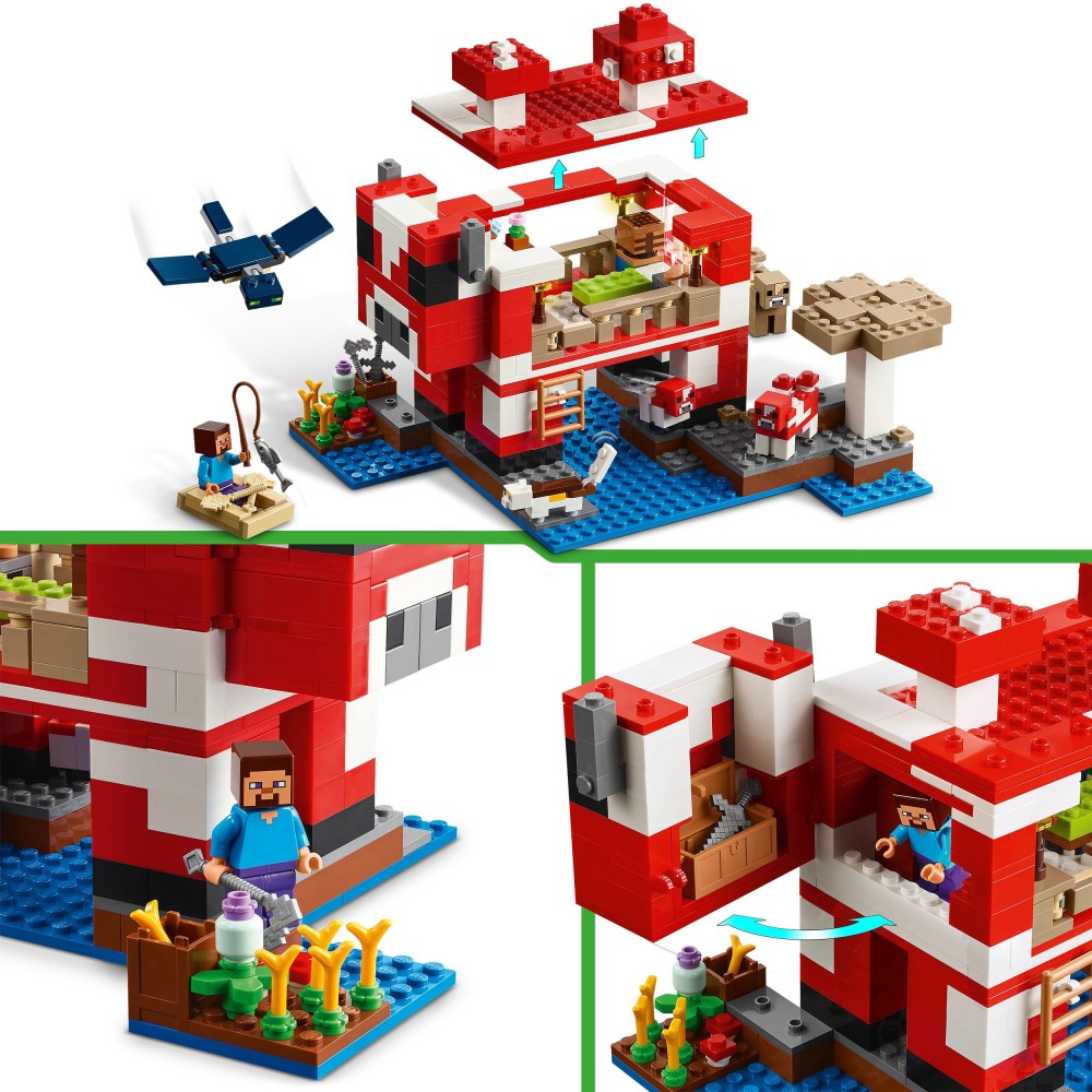 LEGO Minecraft - Дом грибной коровы 21270