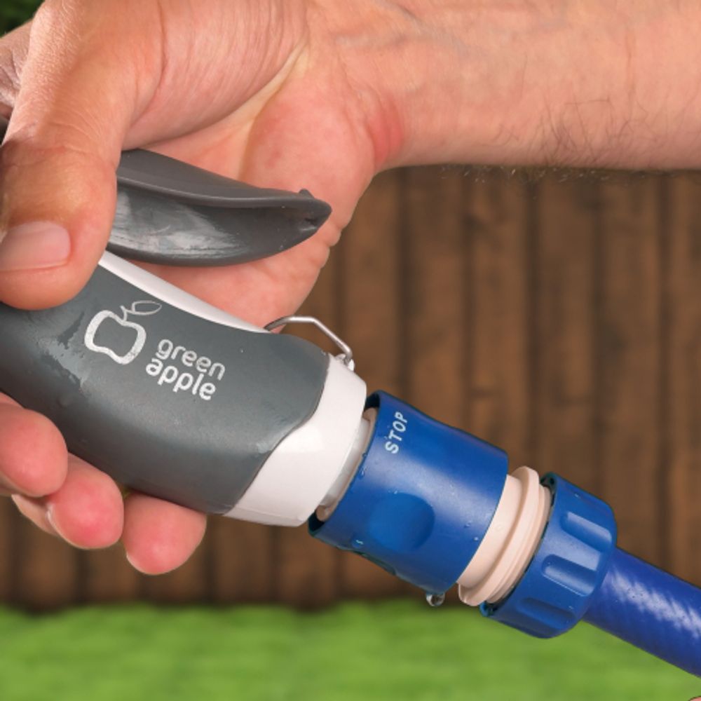 GWHM12-039 GREEN APPLE Пистолет-распылитель, пластик, 4 улучшенных режима | Аксессуары для полива Green Apple