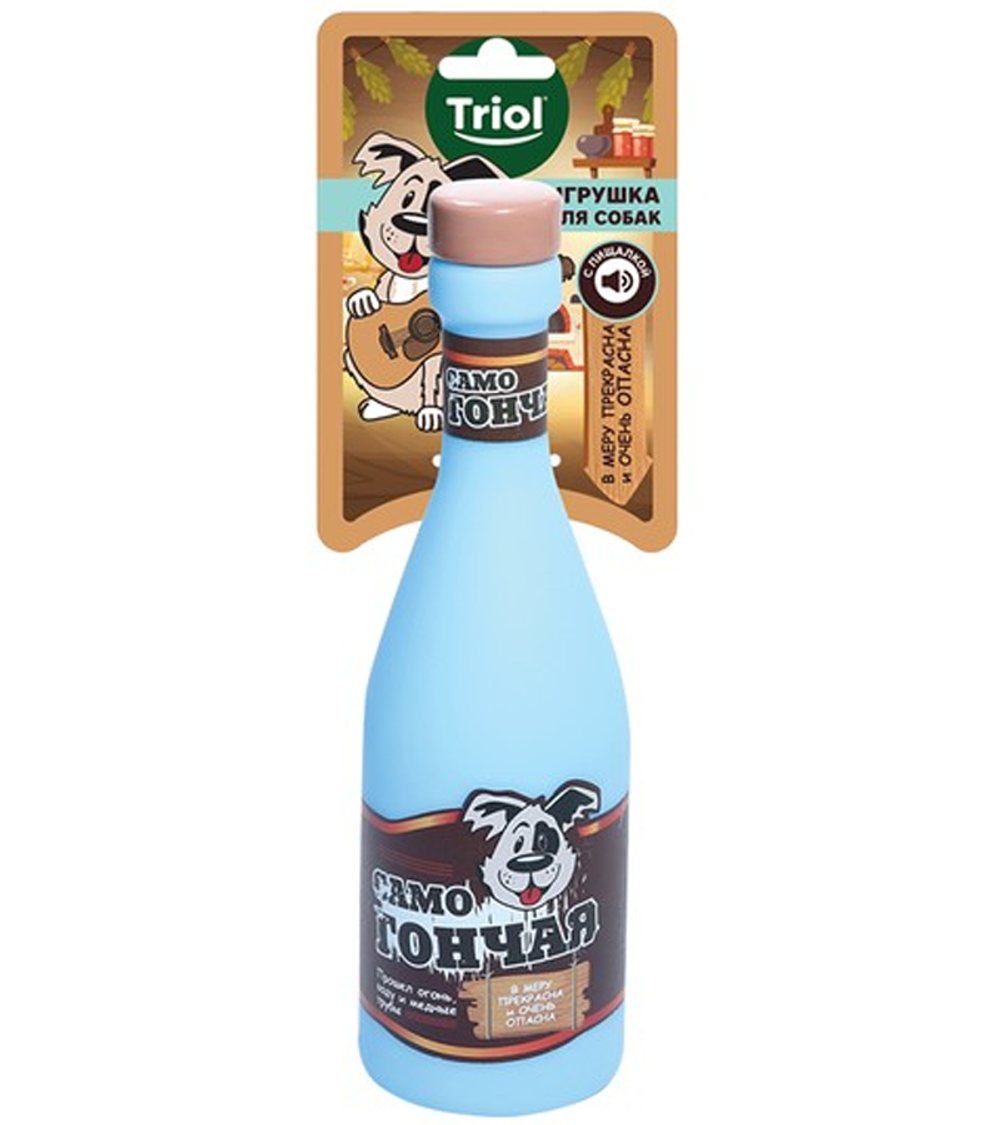 Игрушка для собак "Бутылка - Самогончая", 220мм, Triol