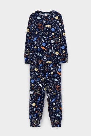 пижама  для мальчика  К 1552/24/космические ракеты на гл.синем