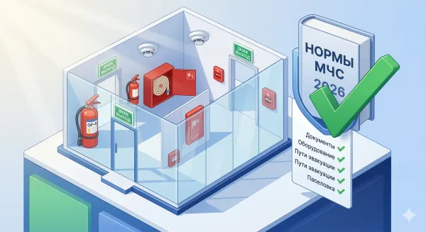 Как пройти проверку пожарной безопасности в 2026 году: полный чек-лист для бизнеса