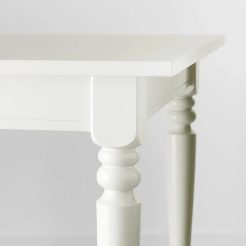 Обеденный набор - INGATORP/INGOLF IKEA/ИНГАТОРП/ИНГОЛЬФ ИКЕА, 155х87х74 см, белый