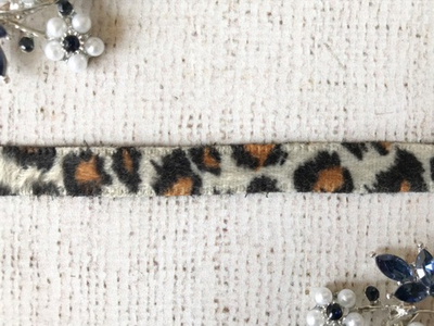 Тесьма текстильная, велюр, ш. 1 см