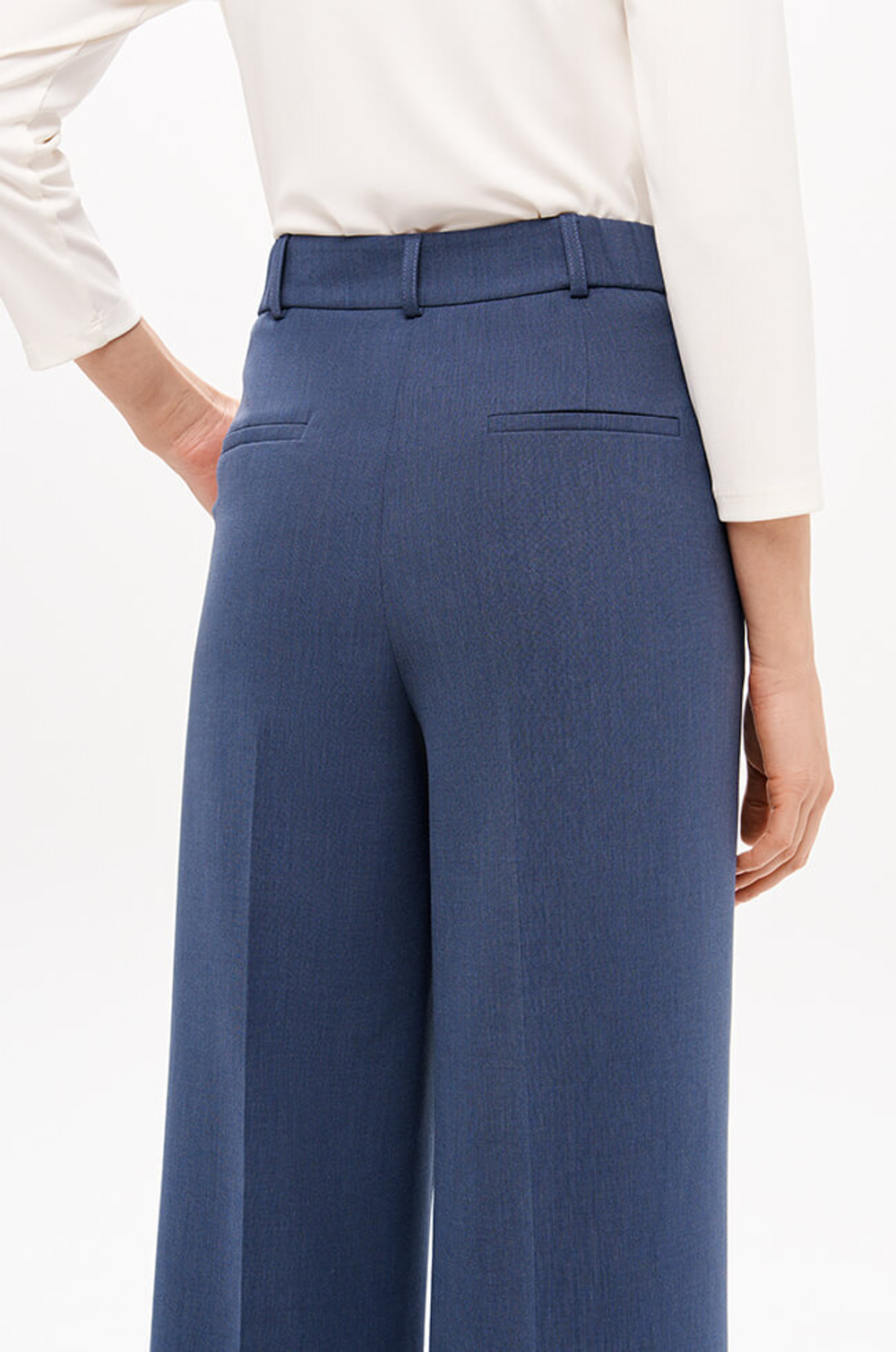 31181 Брюки женские (дымчато-голубой)