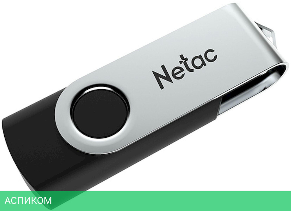 USB Flash-накопитель Netac AH356 128GB Black (NT03U505N-128G-30BK)