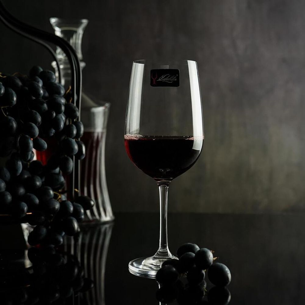 Бокал для вина 230 мл хр. стекло Bistro "Edelita" d 5 см h17 см P.L. - BarWare [6]