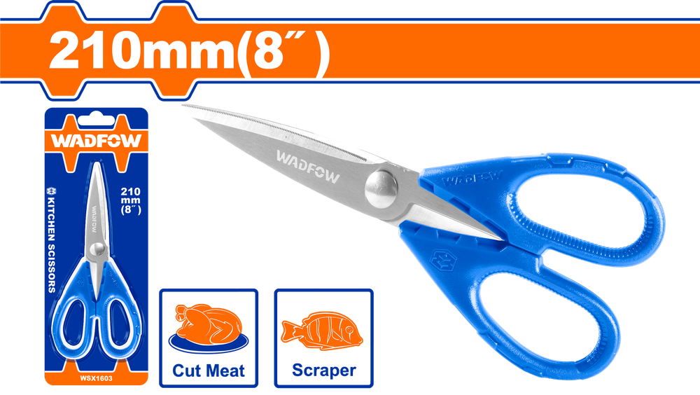 Ножницы WADFOW WSX1603 210 мм