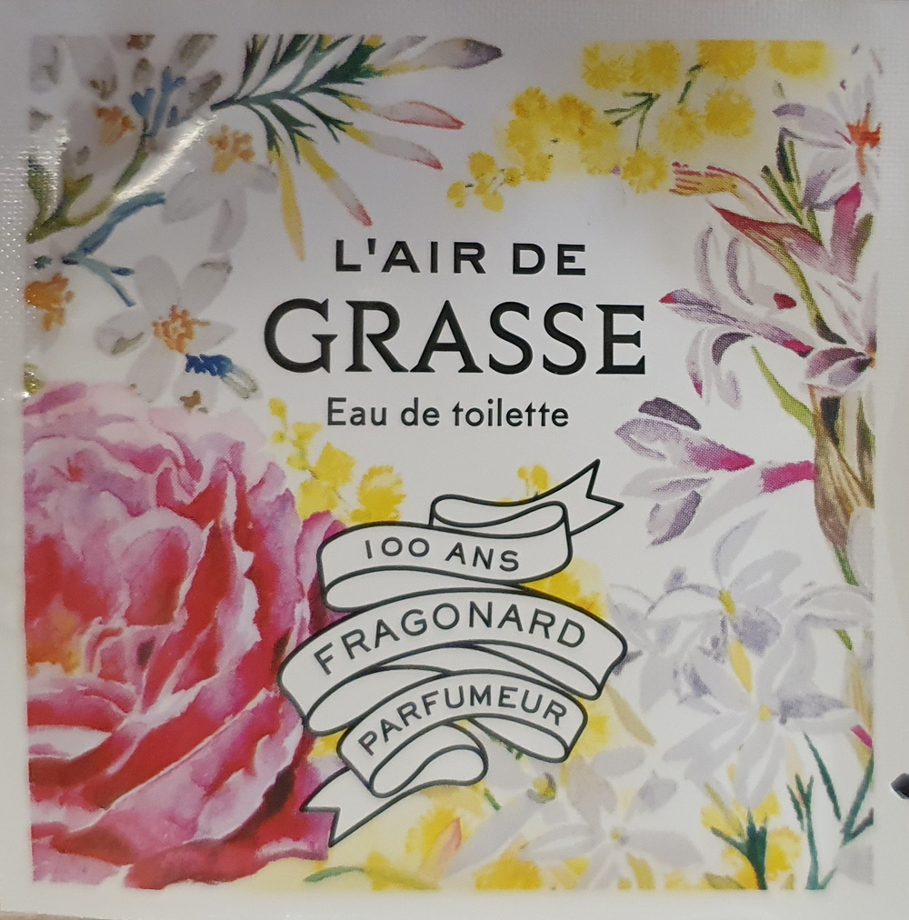 Ароматическая салфетка 2 мл L'air de Grasse EDT жен.