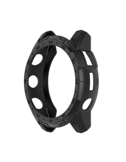 Защитный бампер чехол для часов Garmin Fenix 7X, Tactix 7 / 7 Pro, Enduro 2 материал TPU (Черный)