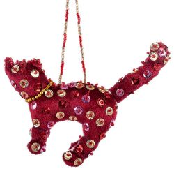 RK-522 Кукла подвесная «Кот» бисер