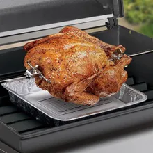 Вертел с двумя зажимами и электромотором для грилей Weber Genesis II 200/300 серии