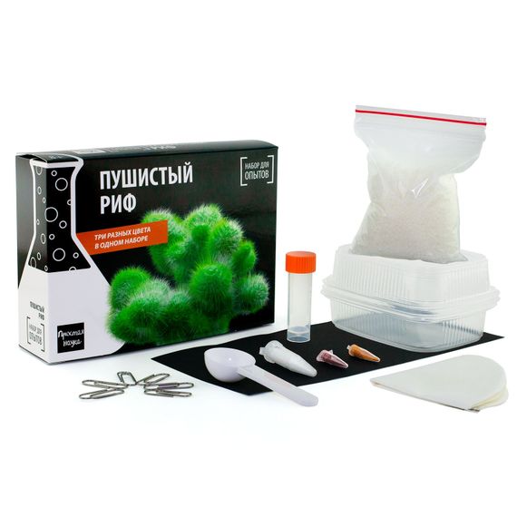Набор для опытов BlackBox "Пушистый риф"