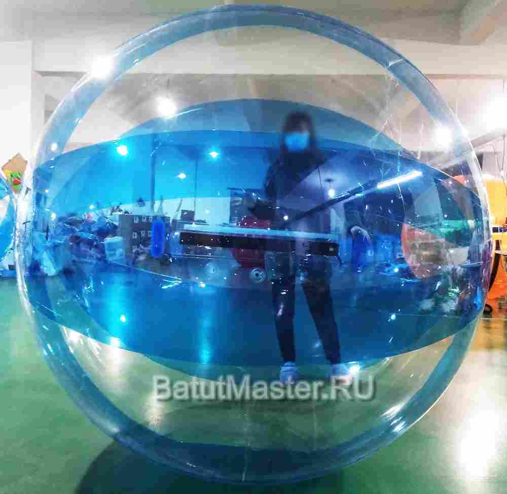 Бизнес-набор: Бассейн 7*7 м (1 шт), Водный шар ПВХ (4 шт), насос (1 шт)