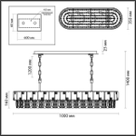 5076/10 ODL Люстра E14 10*40Вт 220В IP20 HALL
