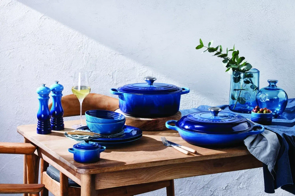 Le Creuset Мельница для соли 21 см лазурного цвета