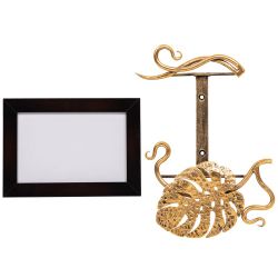 Фоторамка Monstera Deliciosa (Монстера) Амбер горизонтальная