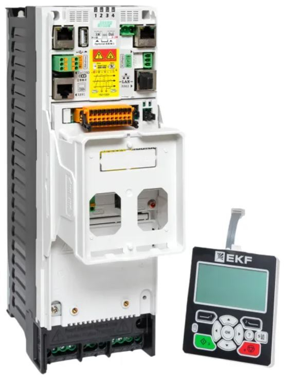 Преобразователь частоты  EKF PD-500-E88-1K5-43-B-PN