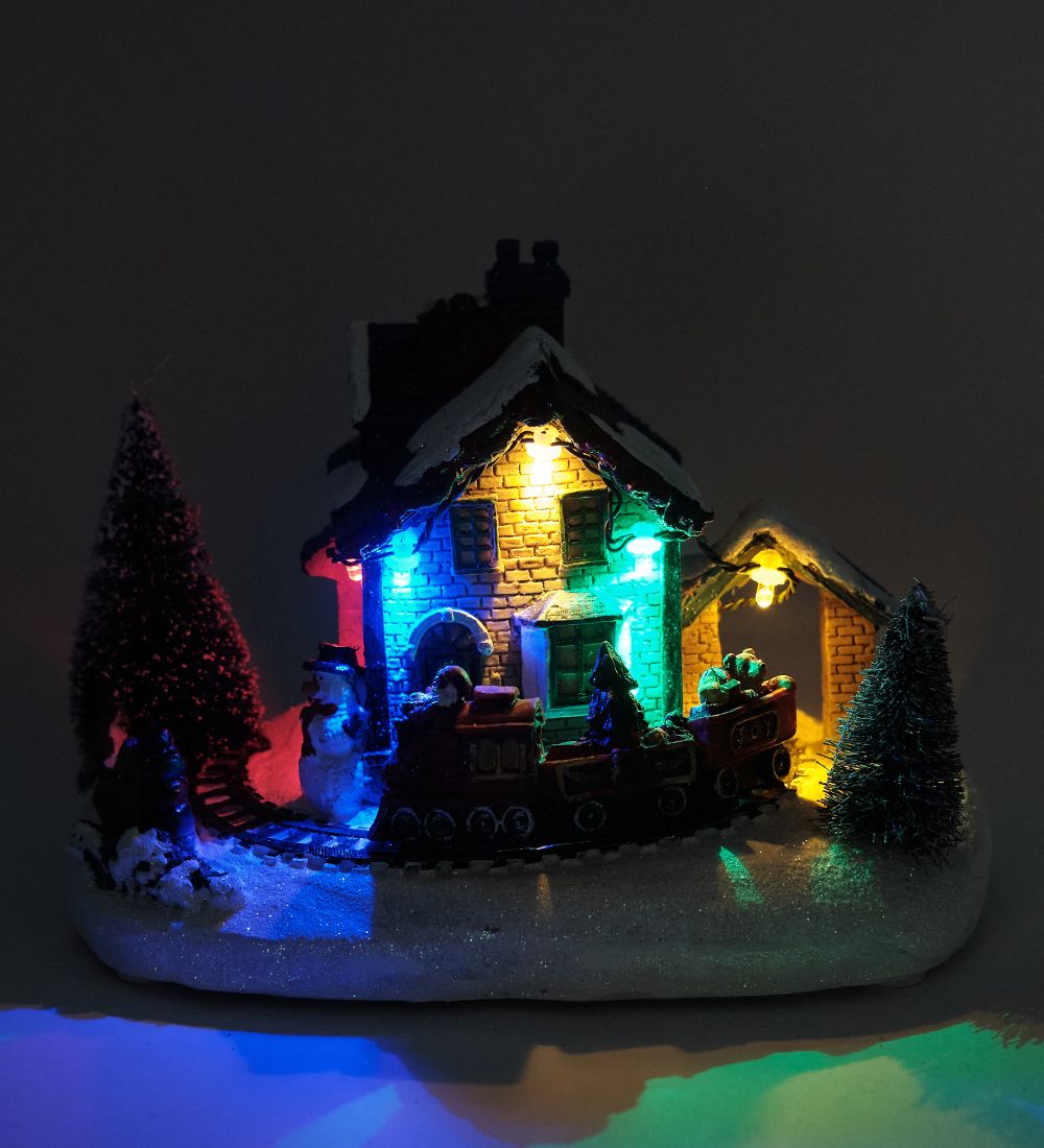 XM-740 Новогодняя миниатюра с подсветкой