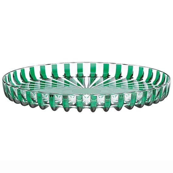 Поднос сервировочный dolcevita, D31 см, зеленый