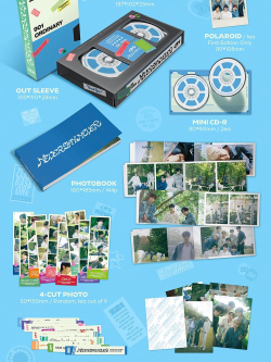Альбом ZEROBASEONE - NEVER SAY NEVER 1st Album PHOTOBOOK 2 Version SET