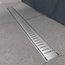 Душевой лоток CK DRAIN AQCP11-60 Stick 60 см, решетка из нержавеющей стали, с рамкой