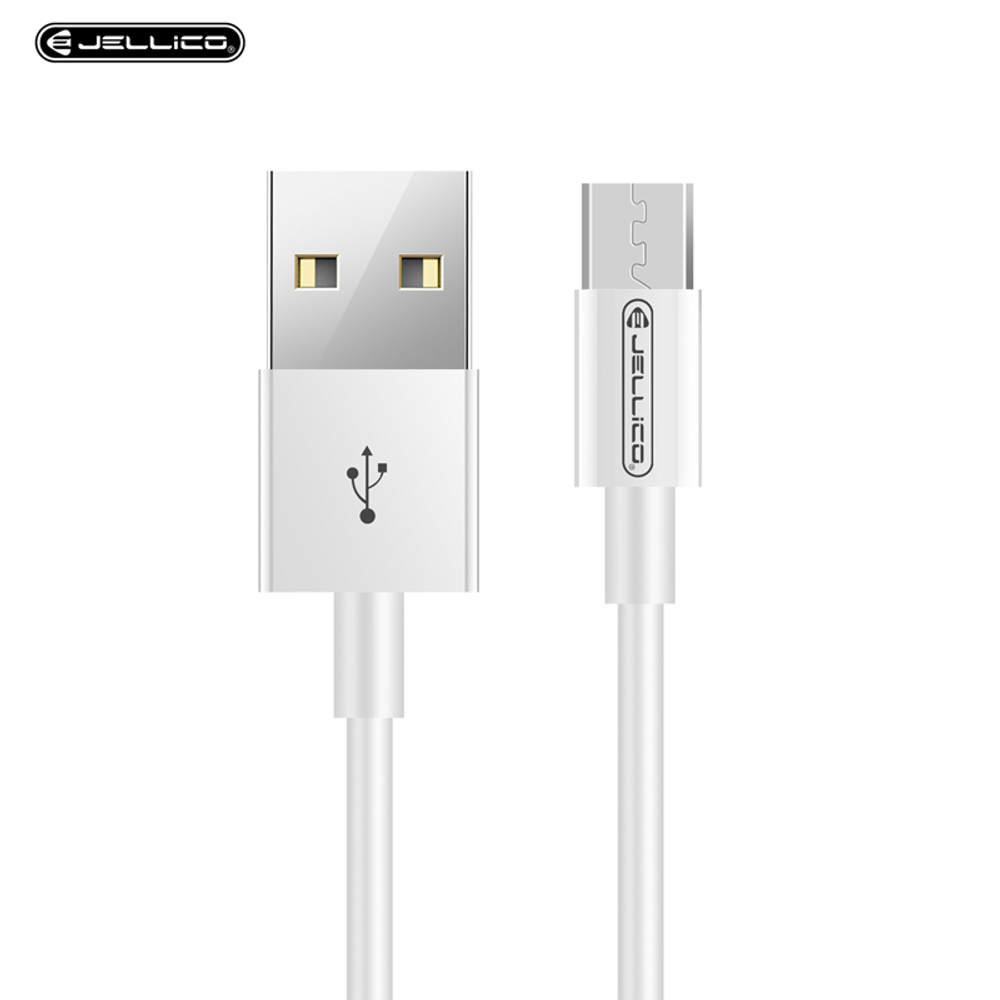Кабель JELLICO NY-11 3.1А  Micro (White) 1М.