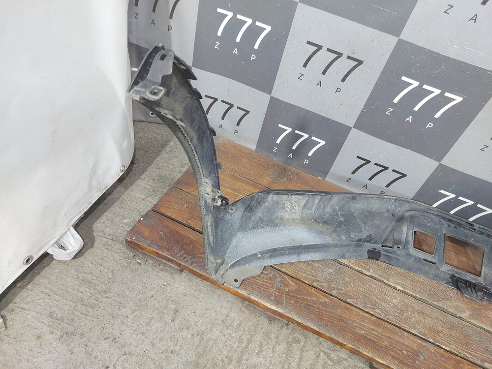 Юбка переднего бампера Hyundai Santa Fe 4 (TM) 18-21 Б/У Оригинал 86512S1000