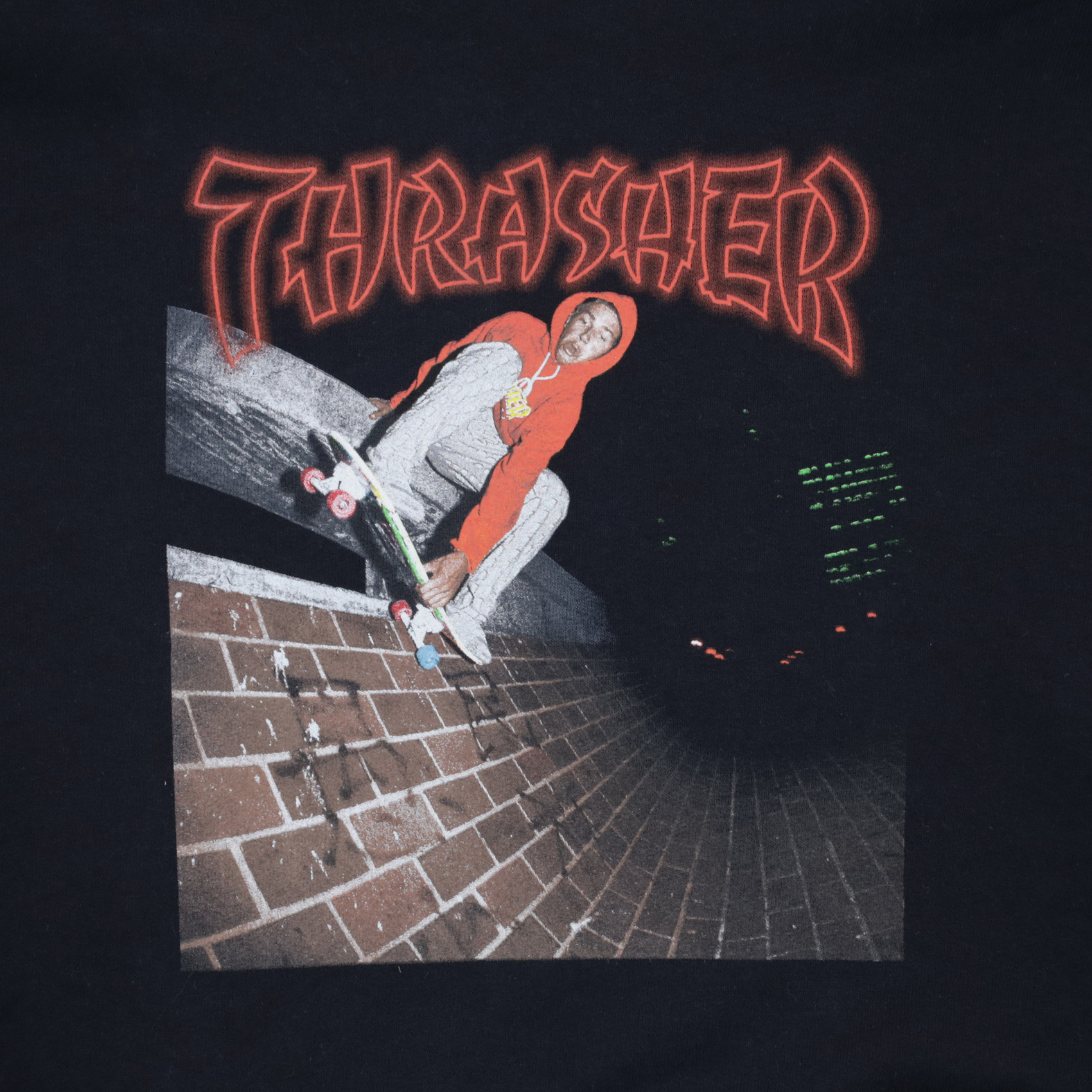 Худи Thrasher China Banks Hood (black) артикул: - купить в магазине Дайс