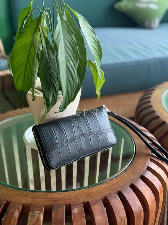 Мужской кошелек из кожи крокодила WA-232