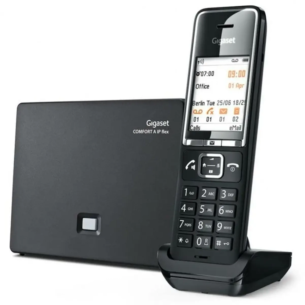 Gigaset [S30852-H3031-S304] 550A IP FLEX RUS COMFORT  черный