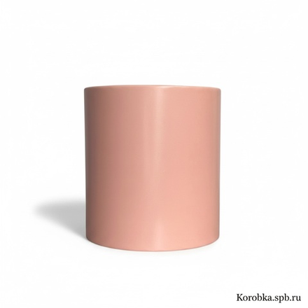 Бюджетная коробка с завальцовкой без крышки 16х18 см .Цвет: Коралловый(Распродажа остатков) .