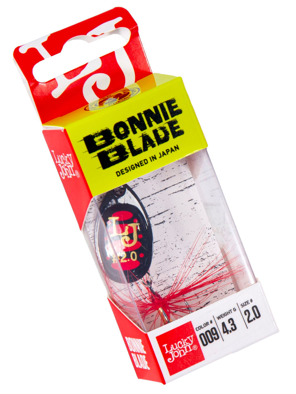 Блесна вращающаяся Lucky John BONNIE BLADE 2 04.3г 009 в блистере
