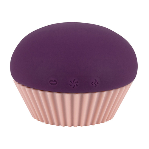 Вакуумно-волновой вибратор 5,6см Lola Games Cupcake Blueberry 9210-03lola